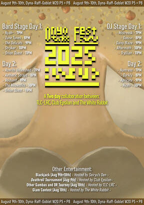 Unused Onyo Fest 2025 flyer